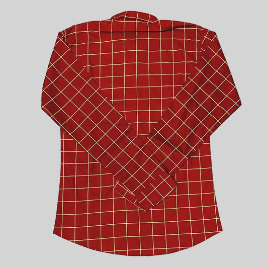 Checked Cotton Shirt For Men