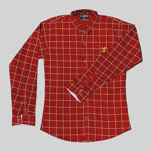 Checked Cotton Shirt For Men