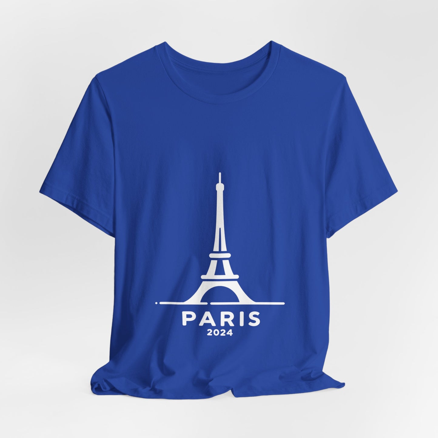 Unisex T-shirt Multi colors with Eiffel Tower