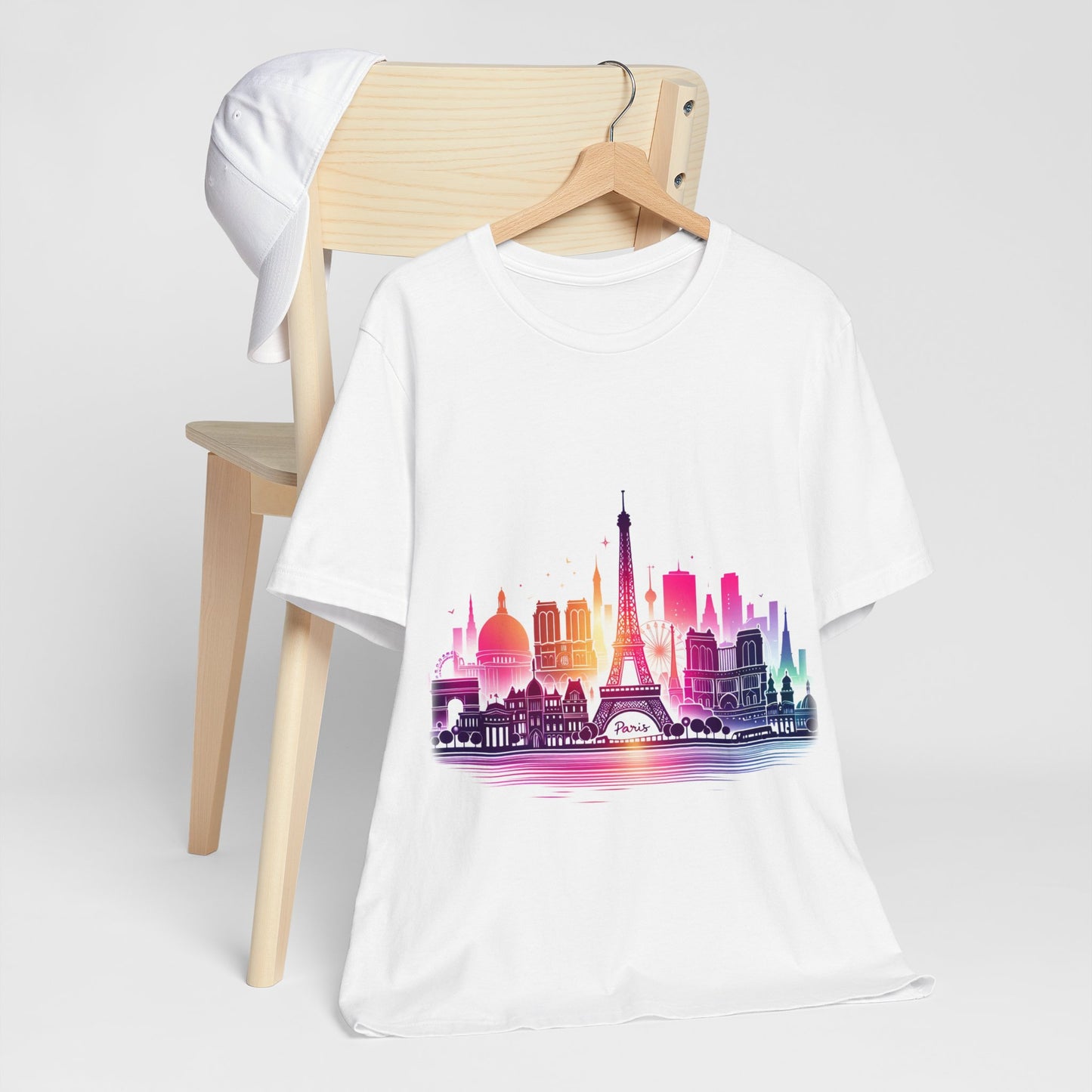 Women T-shirt - Paris city art