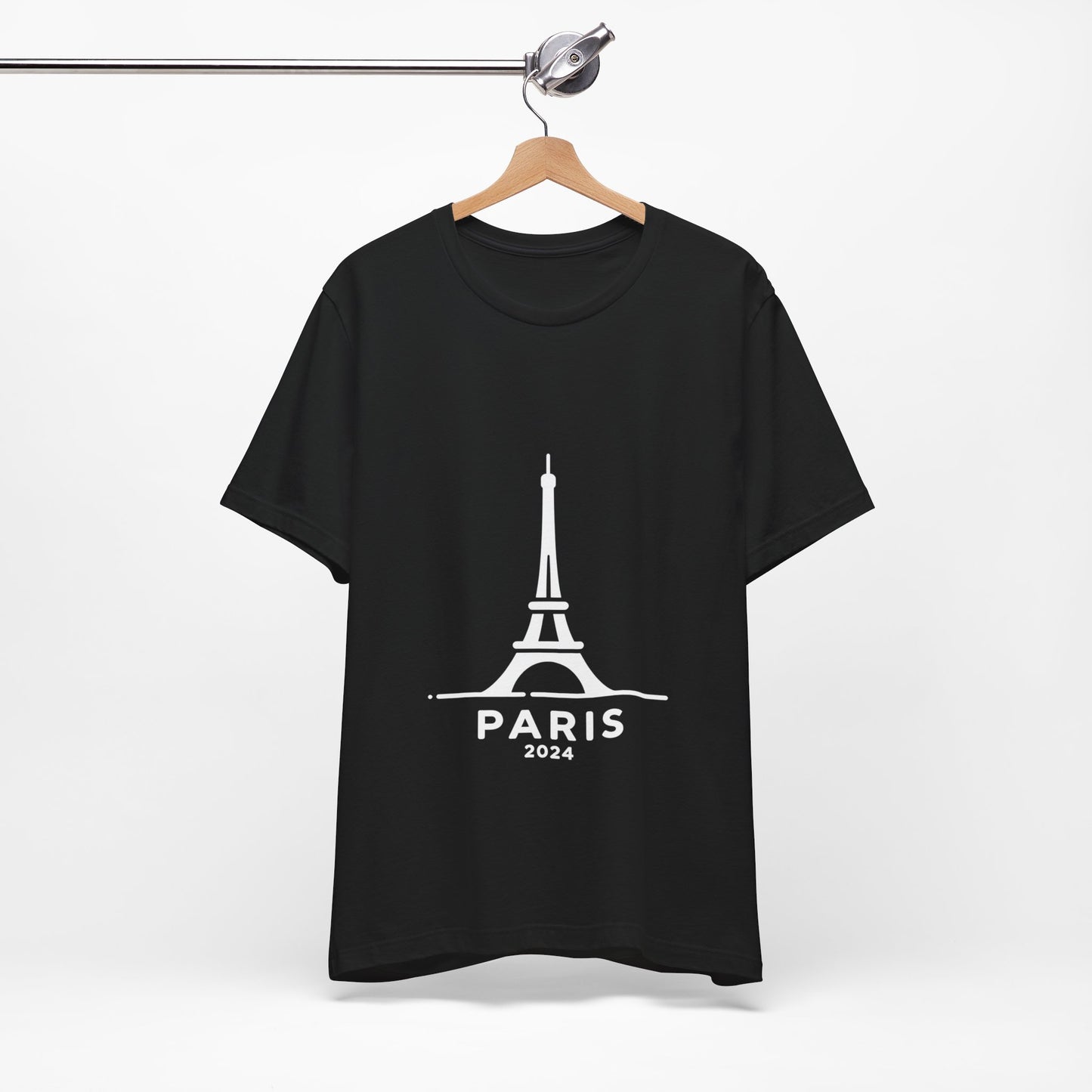 Unisex T-Shirt Mehrfarbig mit Eiffelturm