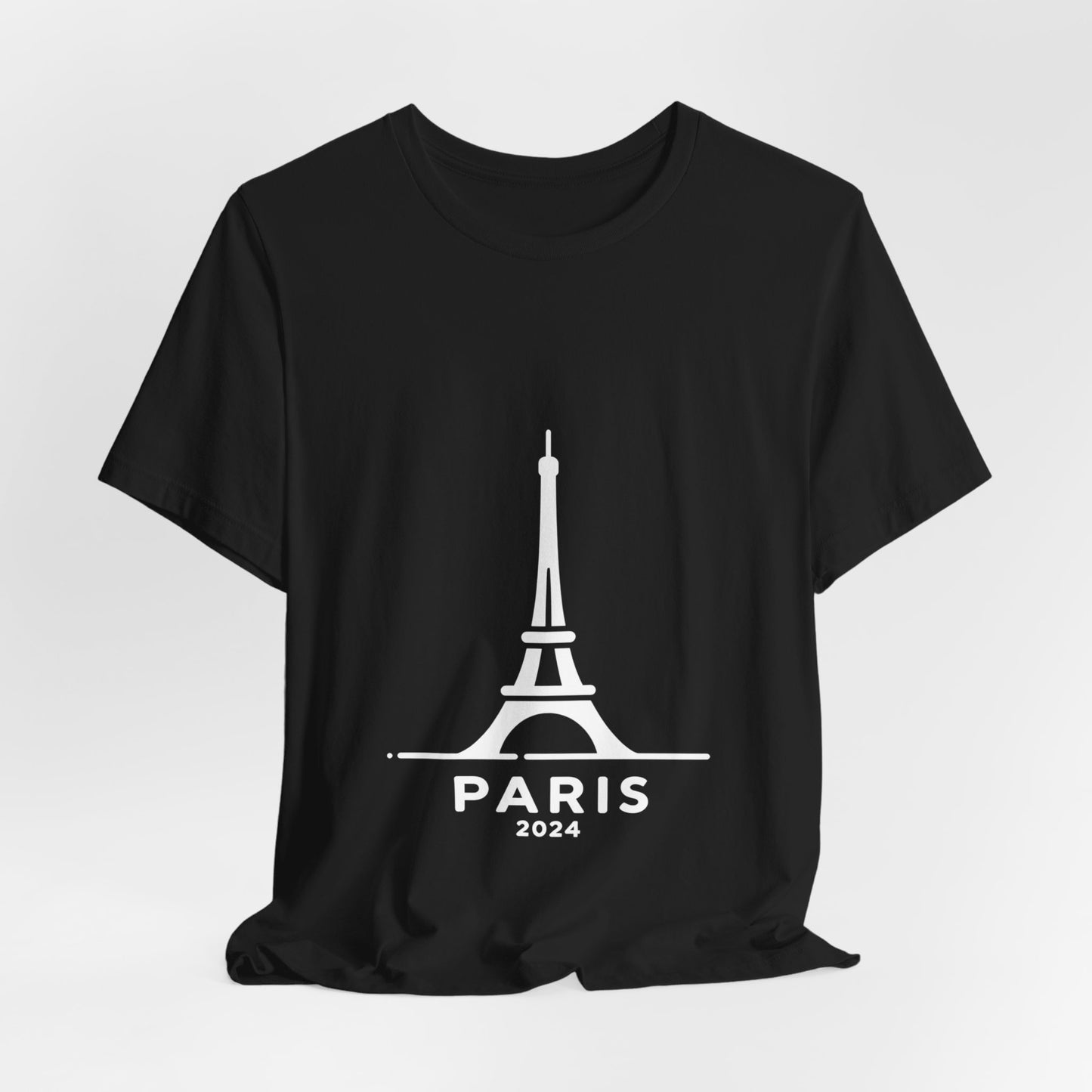 Unisex T-shirt Multi colors with Eiffel Tower