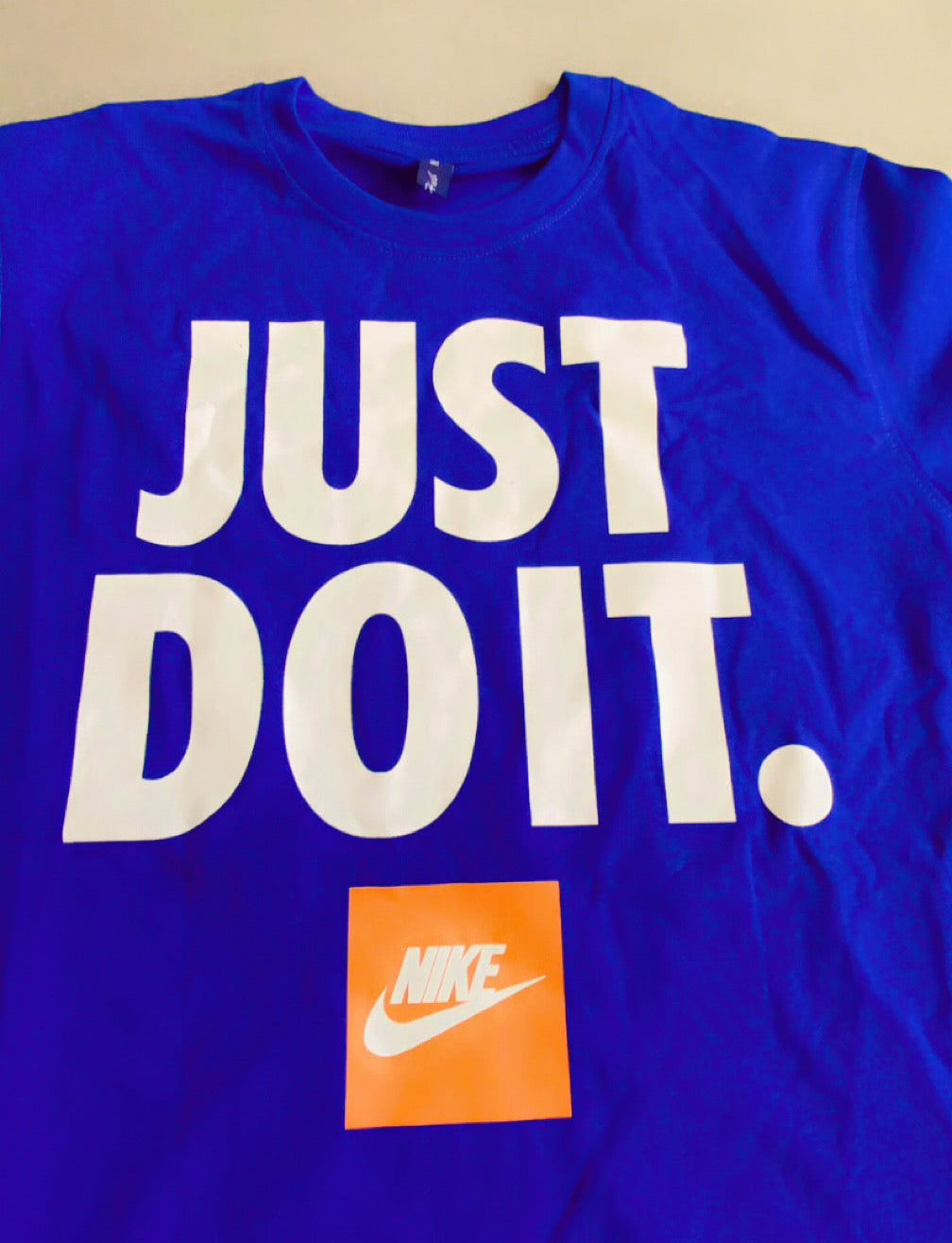 T-Shirt For Men With Logo JUST DO IT