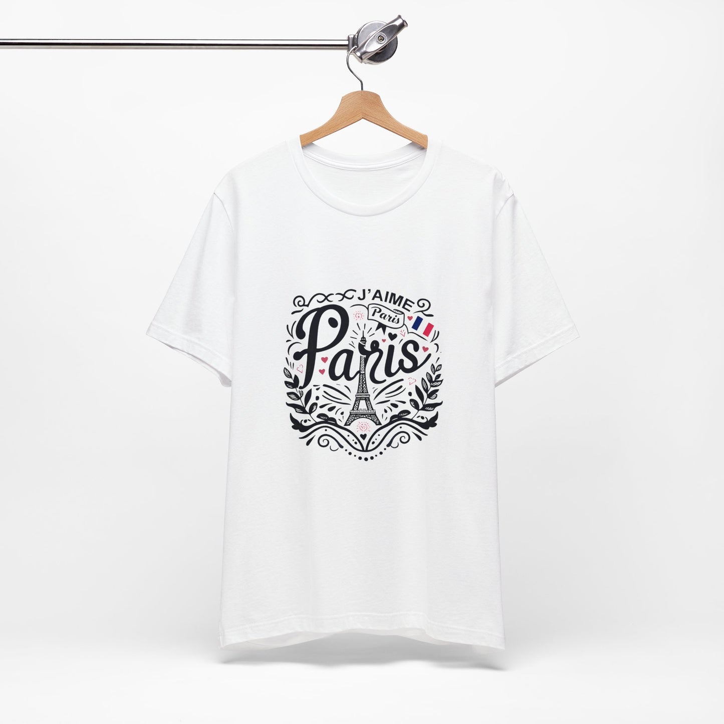 Women T-shirt with Paris Text