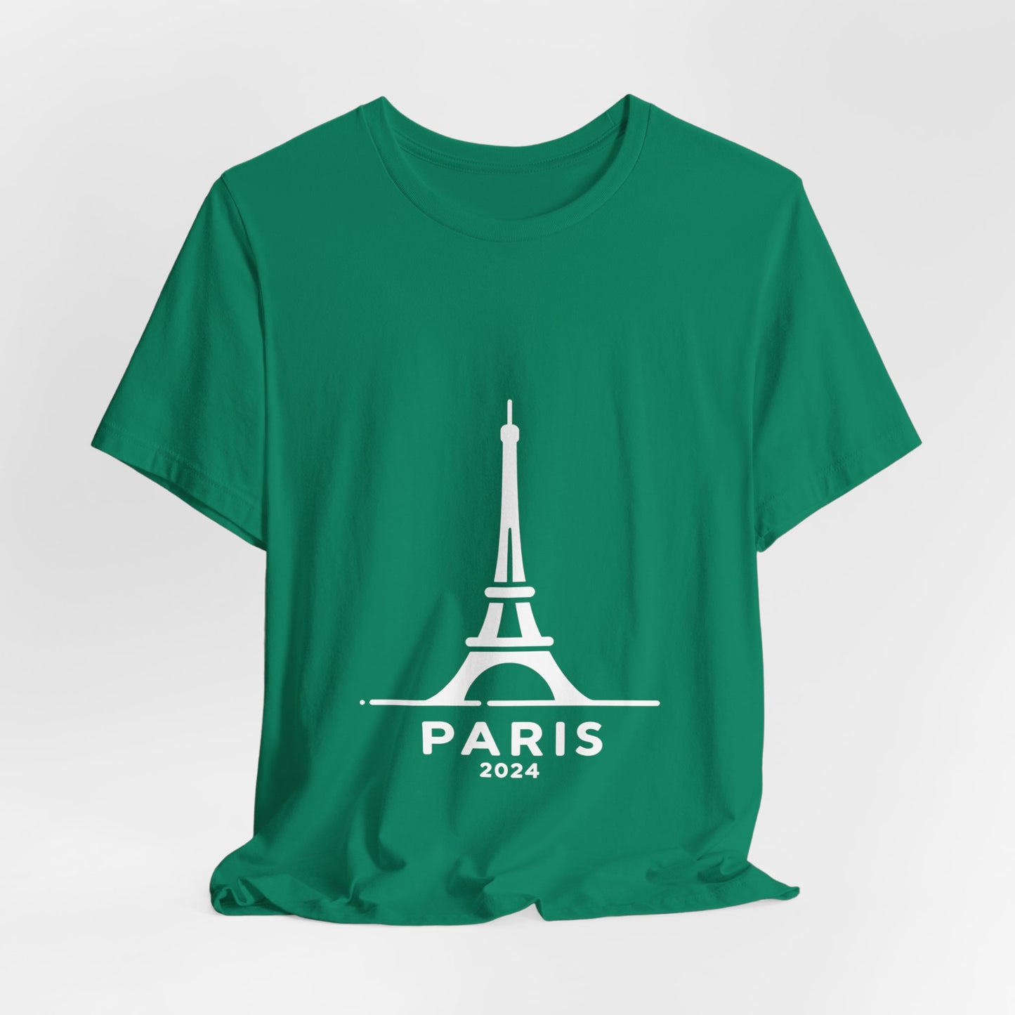 Unisex T-shirt Multi colors with Eiffel Tower