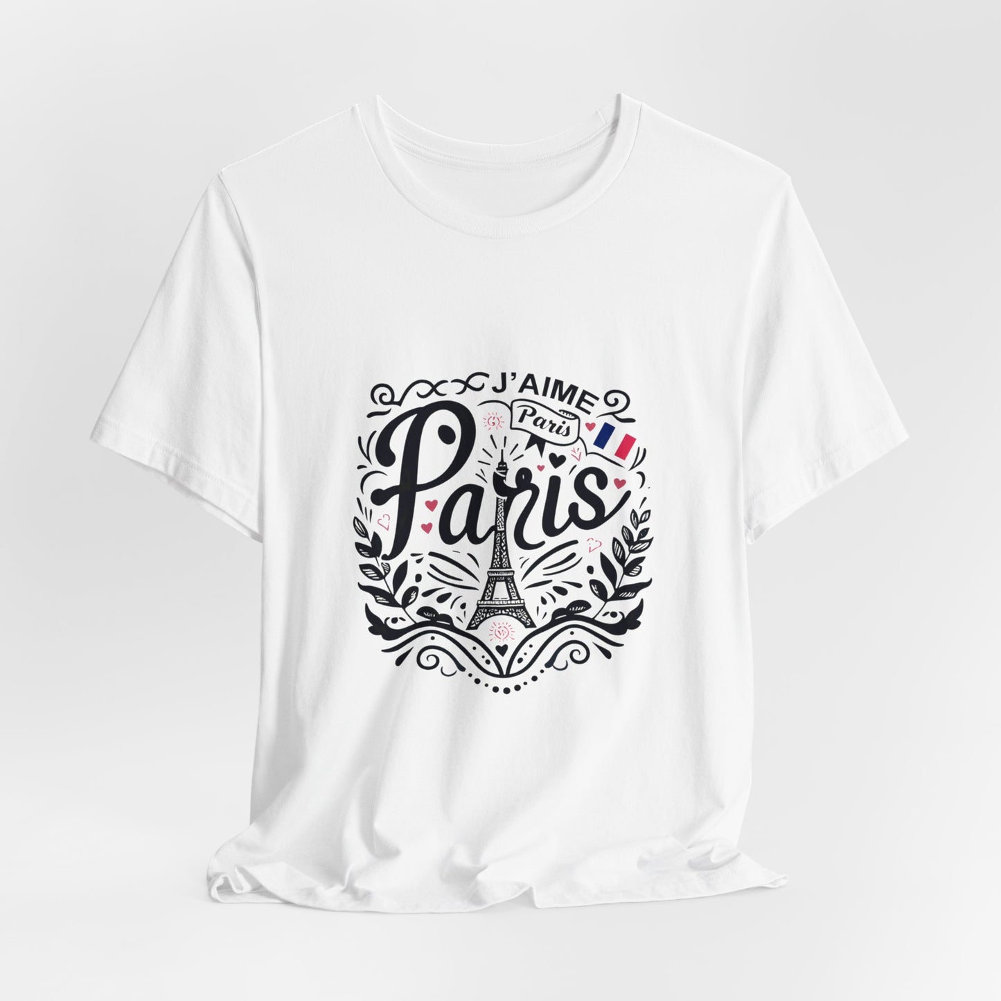 Women T-shirt with Paris Text