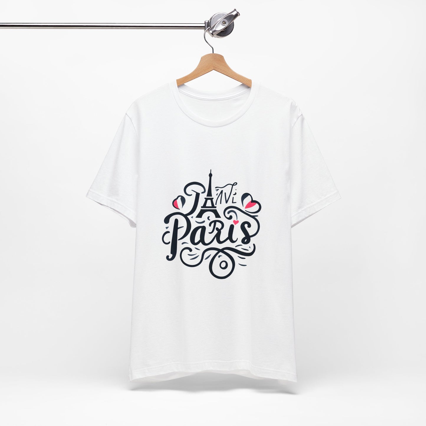 Women T-shirt With Paris Text