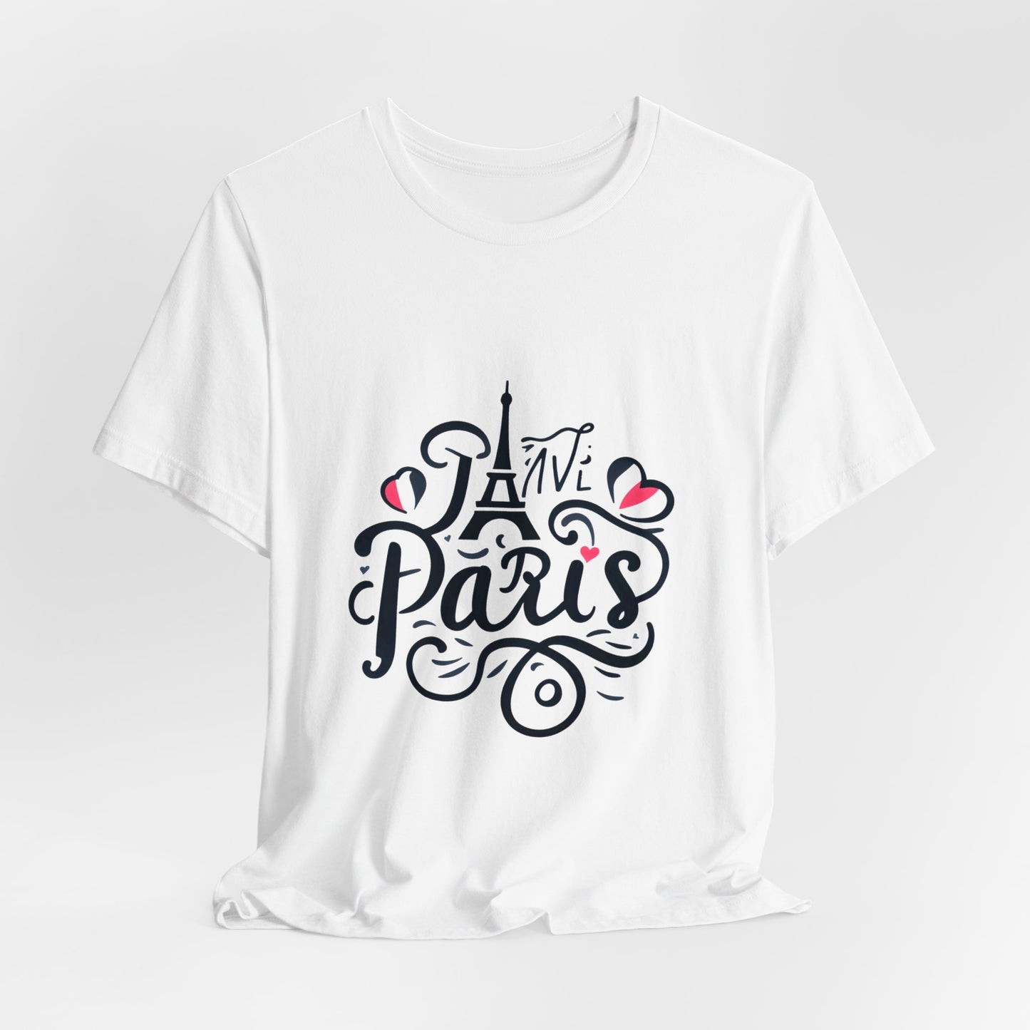 Women T-shirt With Paris Text