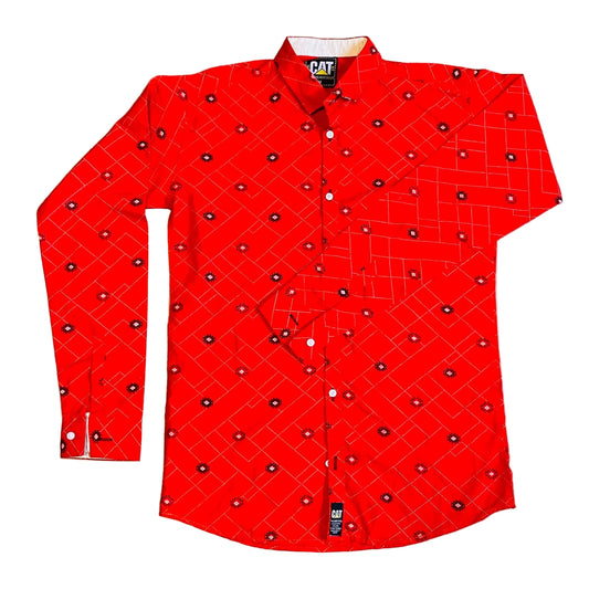 Men Print Cotton Shirt For Summer